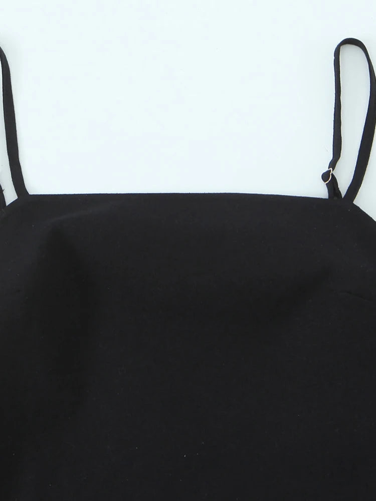 European and American style summer new products women's clothing fashionable sexy open design suspender short dress
